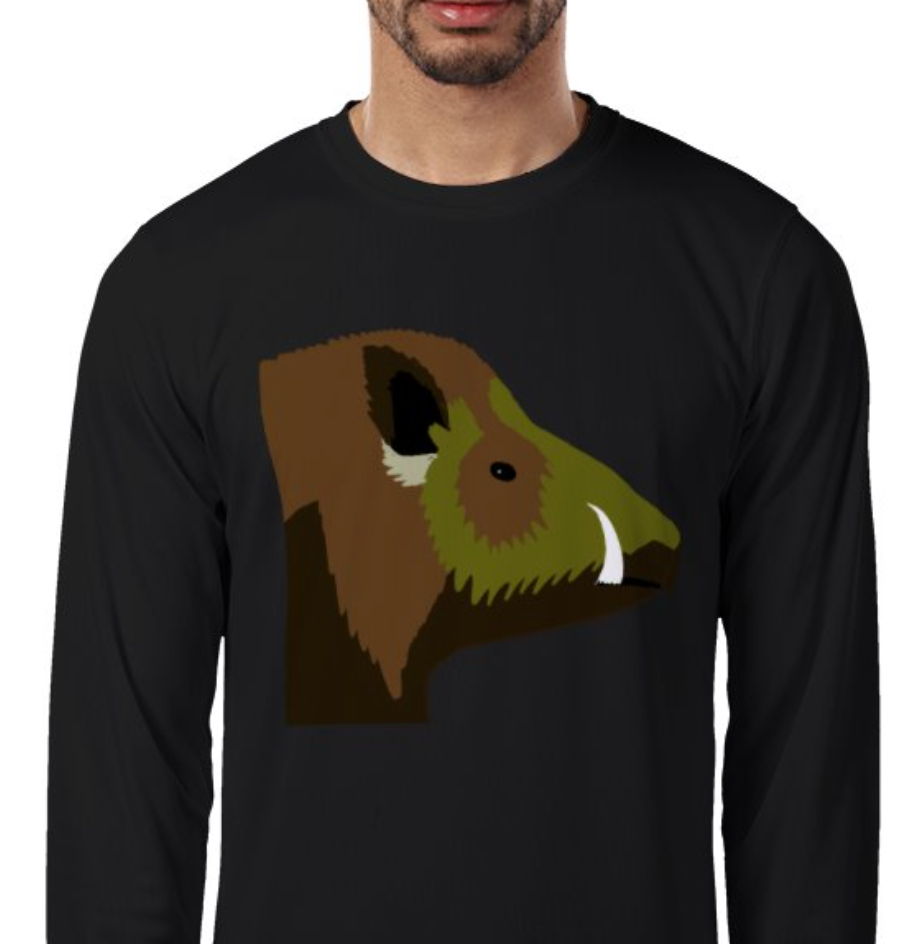 Wild Boar Long sleeve Tee