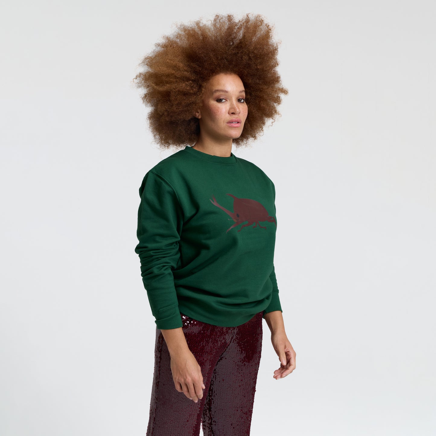 Japanese Rhinoceros Beetle sweatshirt
