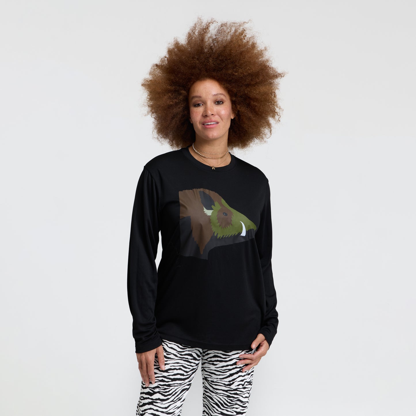 Wild Boar Long sleeve Tee