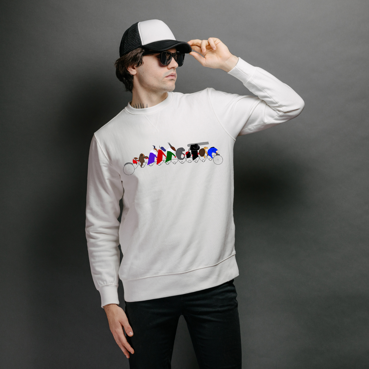 Belleville Rendezvous Animal Bicycle Sweatshirt