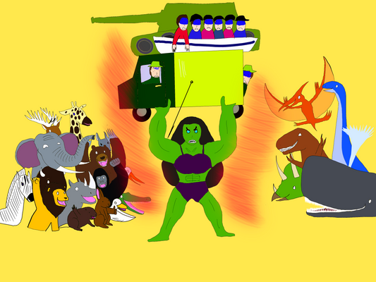 Six-Pack Superhero Mum: As Imagined by My Autistic Son