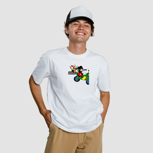 Diesel Dreaming Mickey and Goofy Tshirt